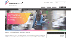 Desktop Screenshot of premierepeople-ni.com